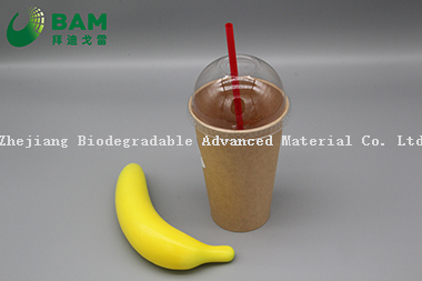 可降解、全生物降解的方便一次性塑料餐具聚乳酸耐热多汁咖啡饮料吸管 符合GB/T4806.7标准